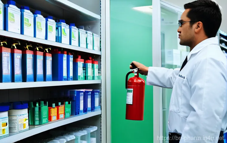 약사 약국 내 긴급 상황 대응법 - **Prompt 1: Emergency Assistance in a Pharmacy**
"A wide shot inside a brightly lit, modern phar... 약사 약국 내 긴급 상황 대응법 - **Prompt 1: Emergency Assistance in a Pharmacy**
"A wide shot inside a brightly lit, modern phar...